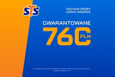 Promocja powitalna w STS: 760 PLN dla nowych graczy