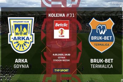 Arka Gdynia pokonała Termalikę i wraca do Ekstraklasy