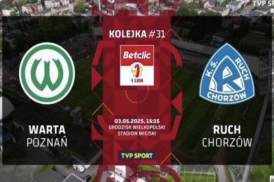 WIDEO: Warta Poznań - Ruch Chorzów 0-2 [SKRÓT MECZU]