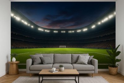 Od murawy do ściany: Najpiękniejsze stadionowe widoki w formie fototapety