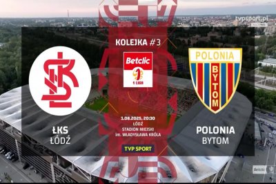 WIDEO: ŁKS Łódź - Polonia Bytom 5-0 [SKROT MECZU]